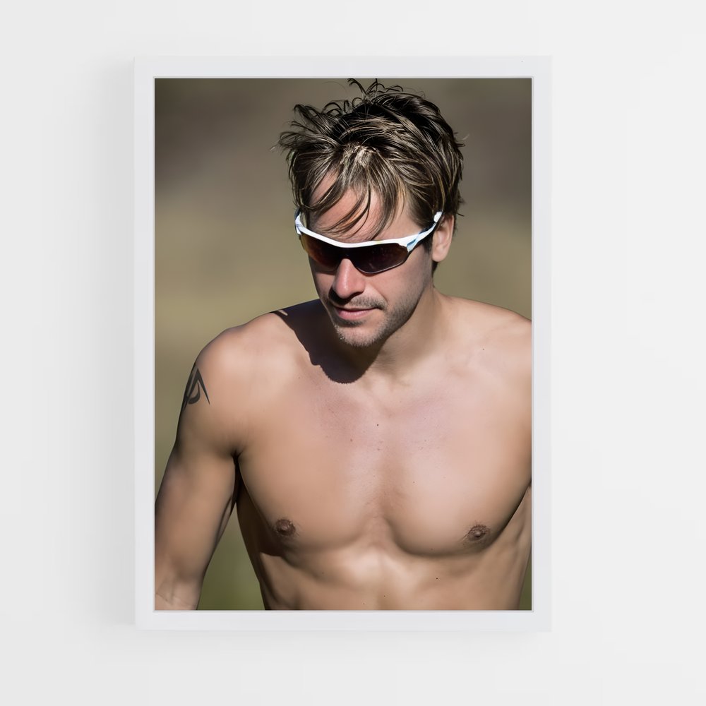 Poster Style et Soleil – affiche Biathlon (vue 3)